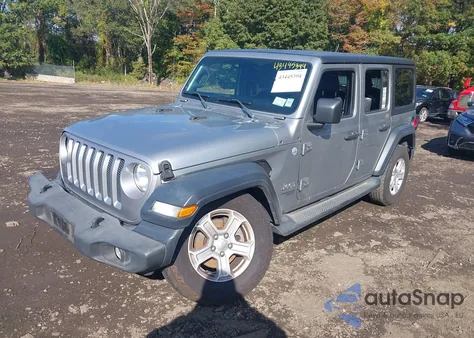 2018 Jeep Wrangler Unlimited Sport S 4X4 from USA, damaged, VIN 1C4HJXDNXJW246714